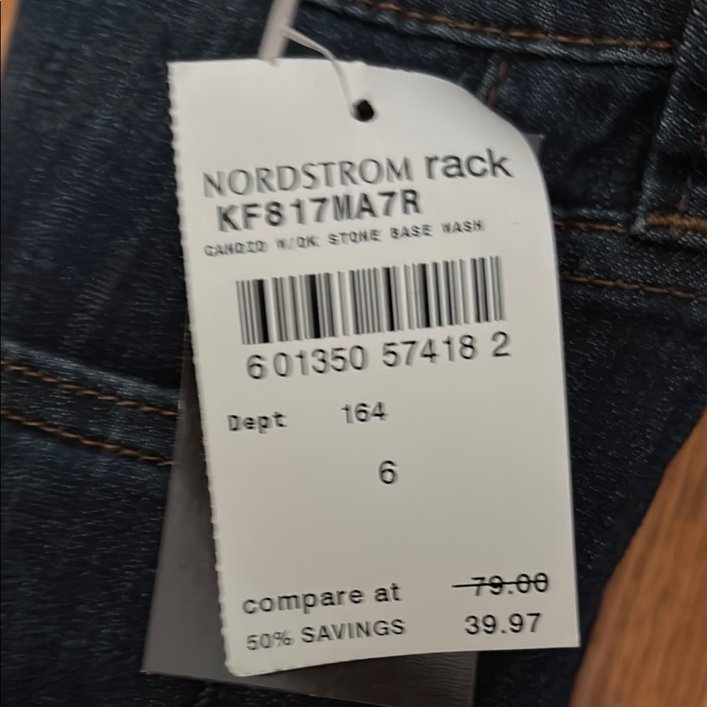 NWT Kut from the Kloth Dark Blue Ankle Jeans - Picture 3 of 5
